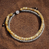 Absolute Clarity - Citrine Heishi Bracelet