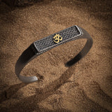 Encompassing Wisdom - Om Symbol Cuff