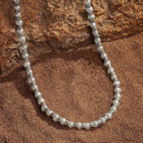 Love is Power Pearl Mantra Necklace