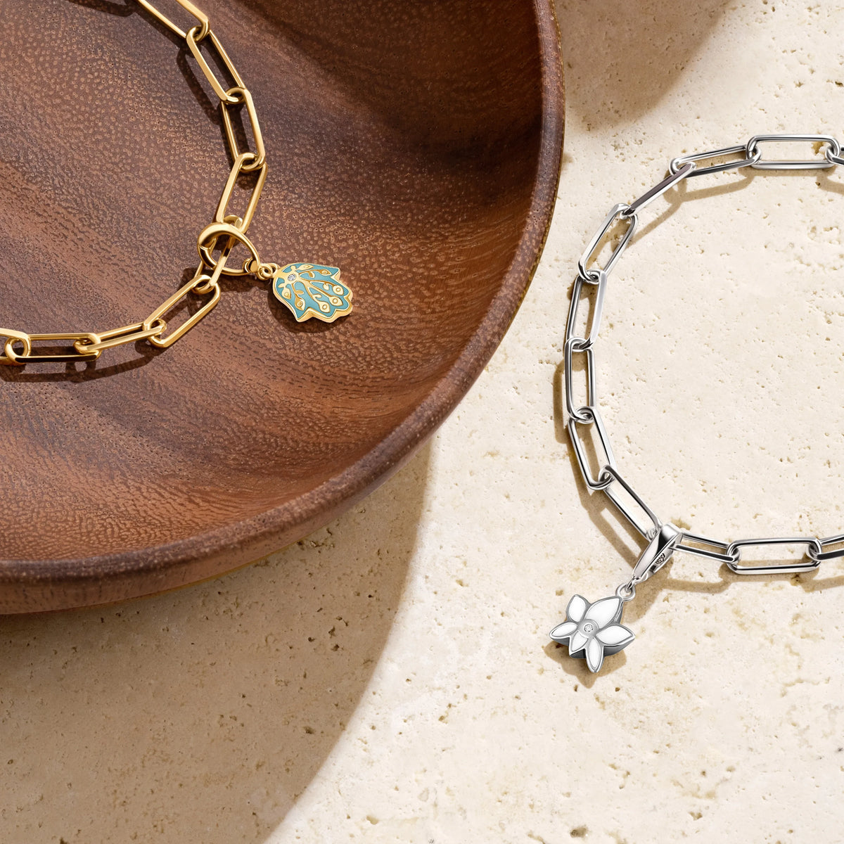 Blissful Connection Gold Bracelet