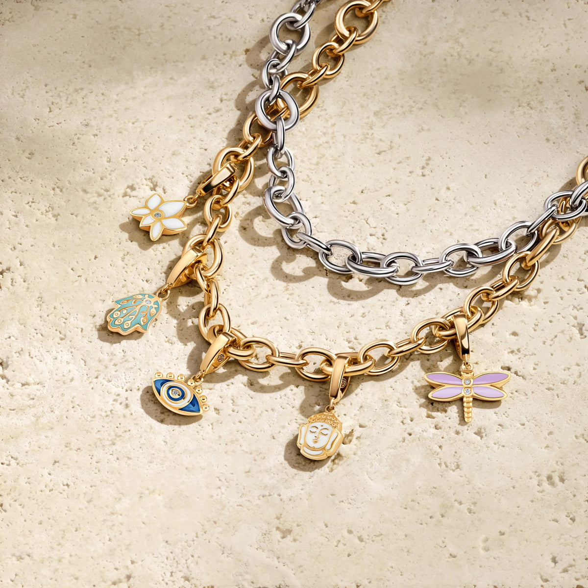 Linked For Infinity - Gold Necklace