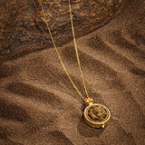 Absolute Spirituality - Agarwood Nine Tailed Fox Aloe Pendant Necklace