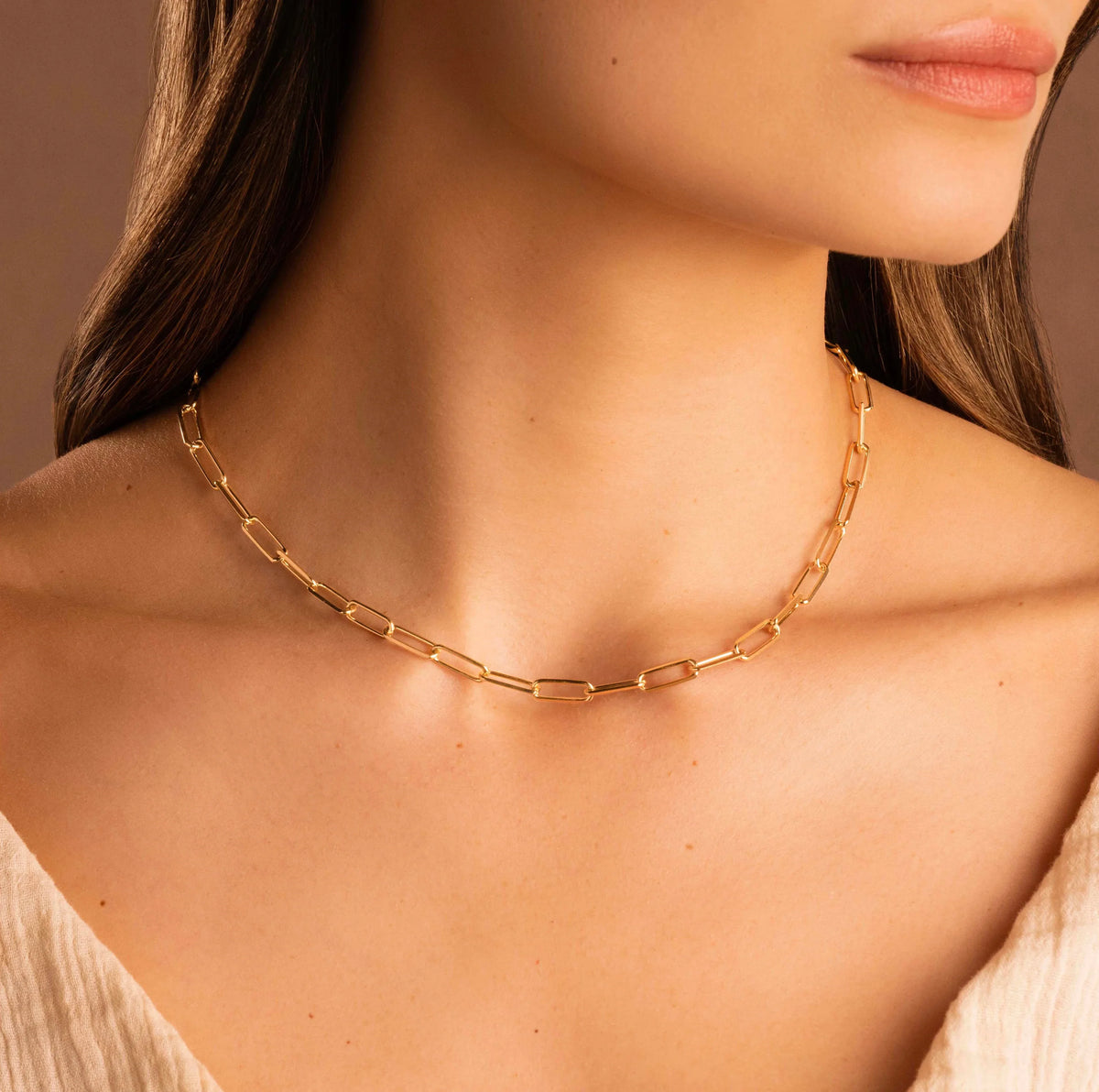 Cosmic Connection Gold Necklace