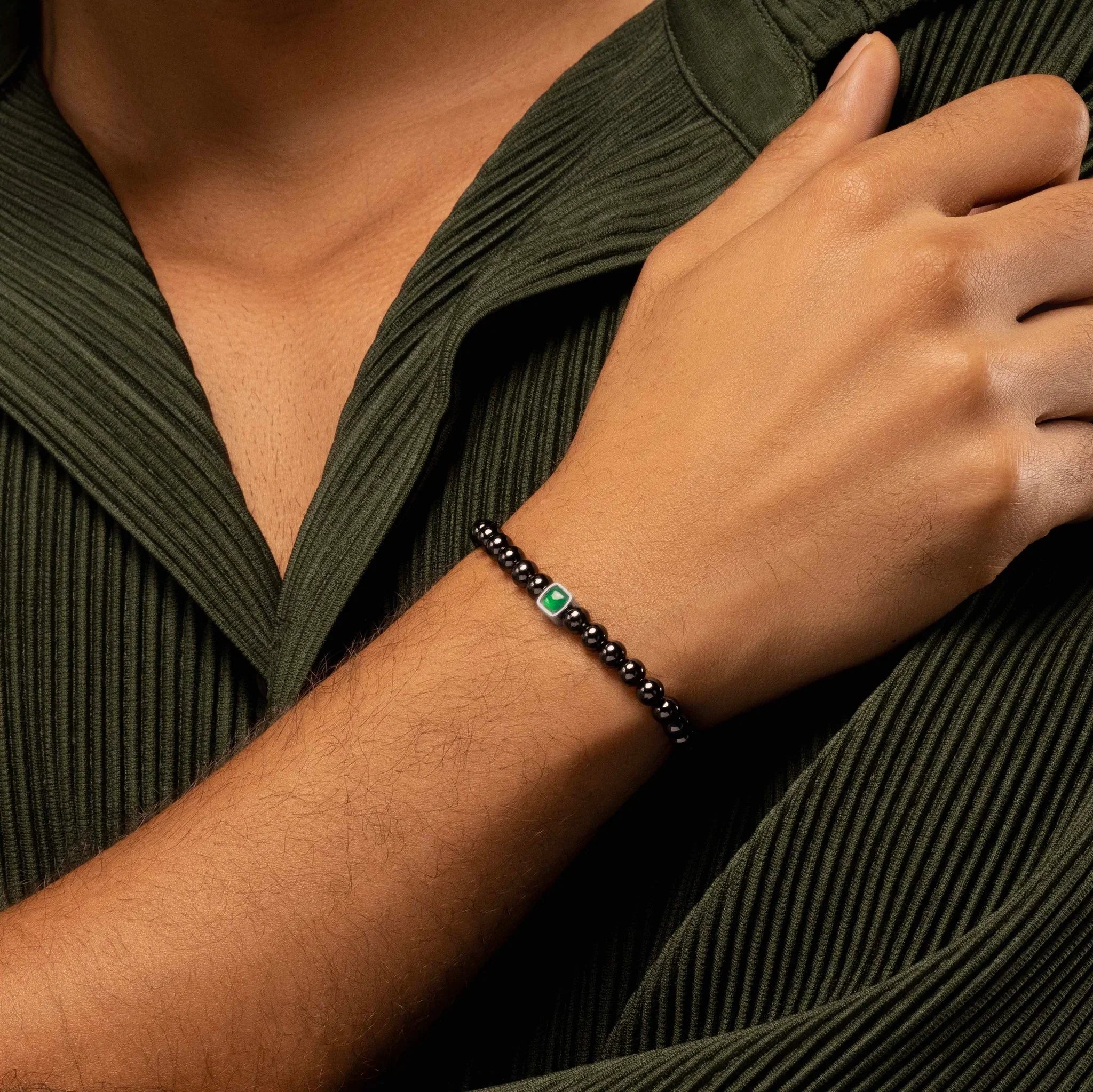 Enduring Love – Agate May Birthstone Bracelet