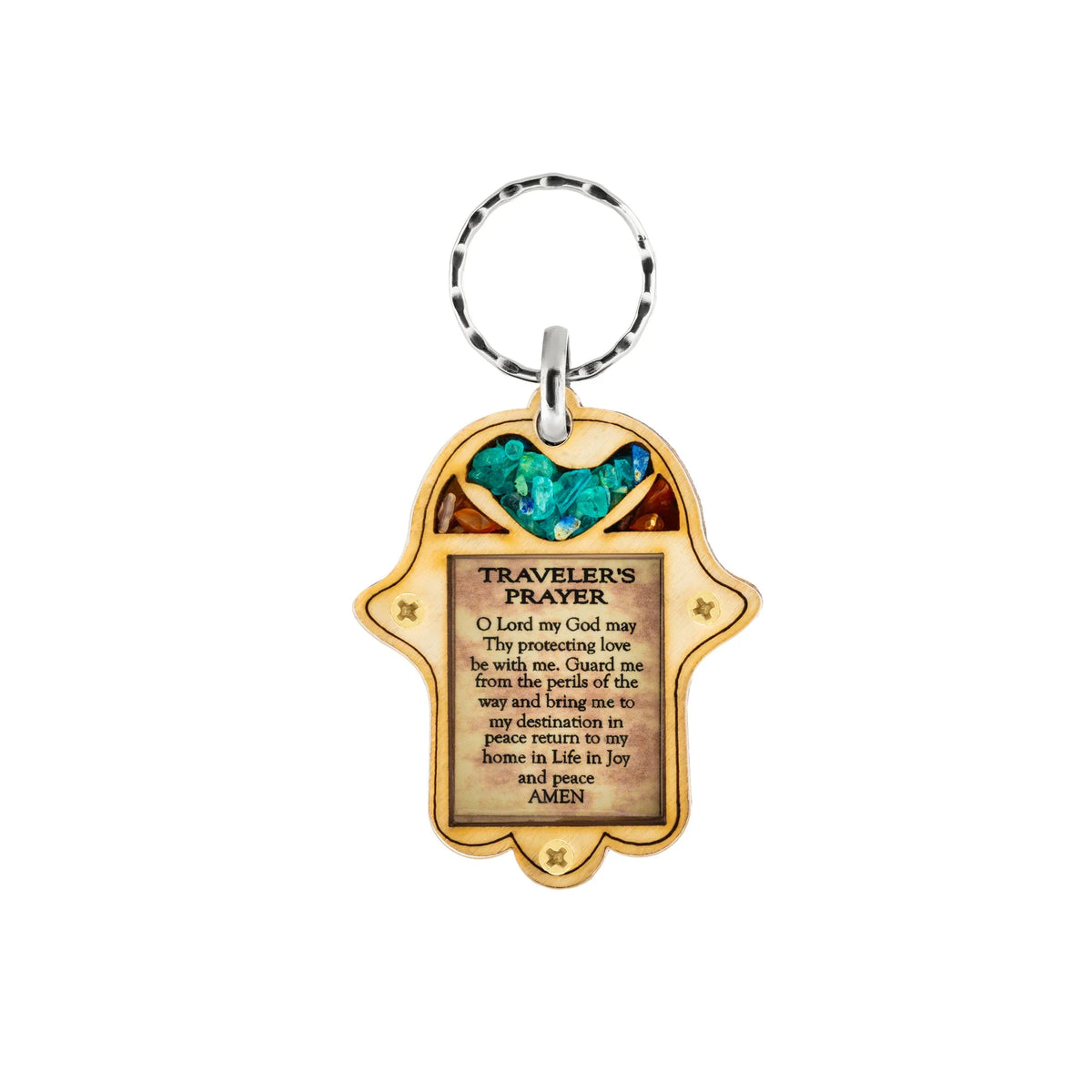 Bless The Journey Traveler's Keychain