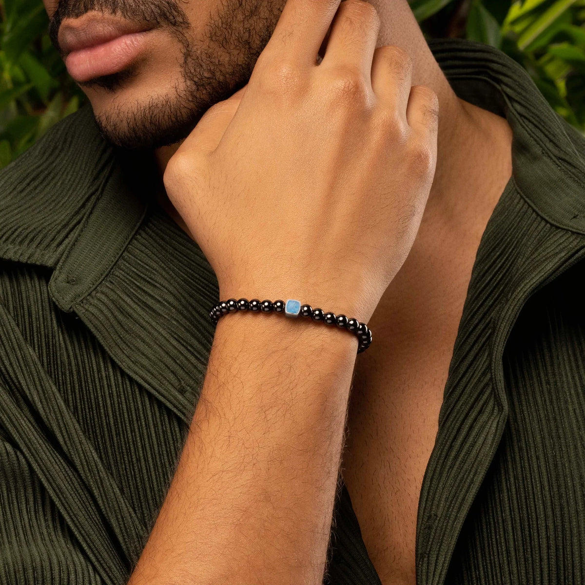 Healing Oceans – Aquamarine March Birthstone Bracelet