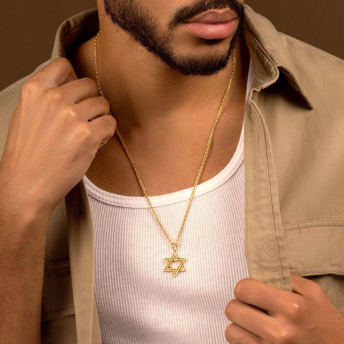 Generous Aspirations - Star of David Pendant Necklace