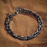 Energetic Punch - Sapphire Chain Bracelet