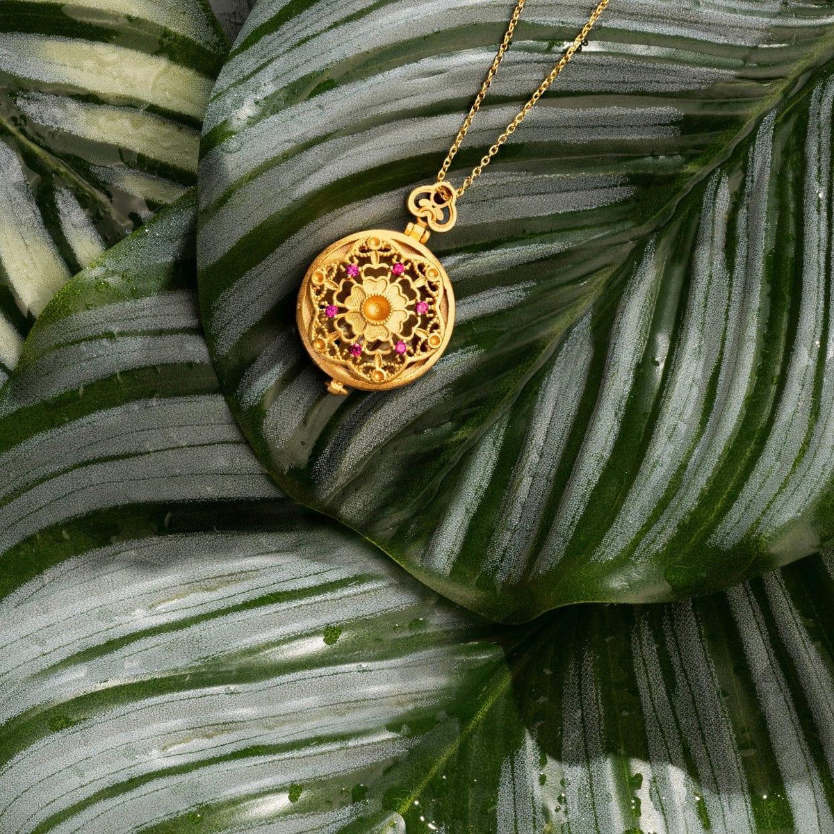 Karma and Luck  Necklaces - Mens  -  Absolute Spirituality - Agarwood Nine Tailed Fox Aloe Pendant Necklace