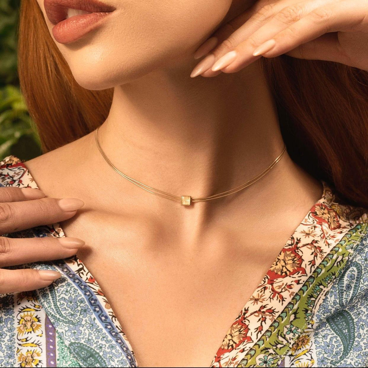 Karma and Luck  Necklaces - Womens  -  Attract & Connect - Clear Quartz Evil Eye April Birthstone Necklace